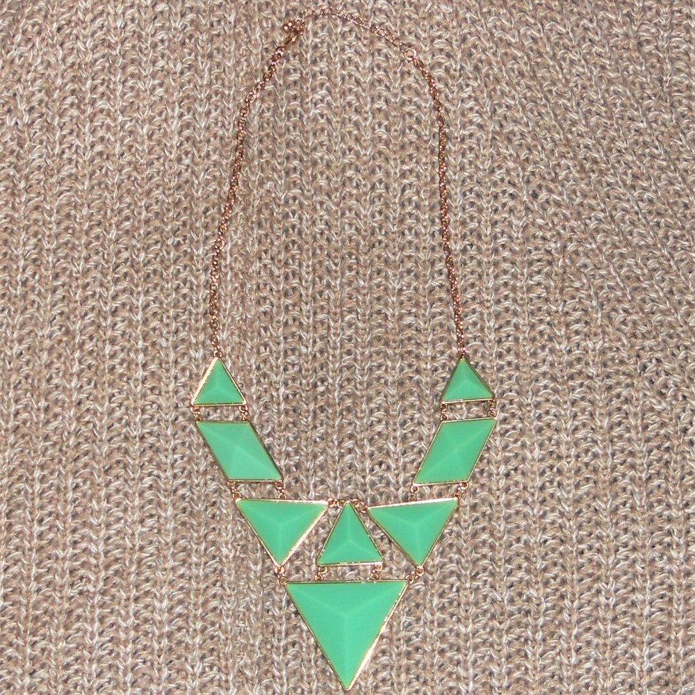 Geometric Statement Necklace